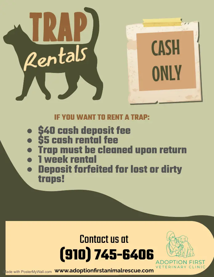Trap-Rental-FLyer A poster with instructions for how to get a dog out of the house.