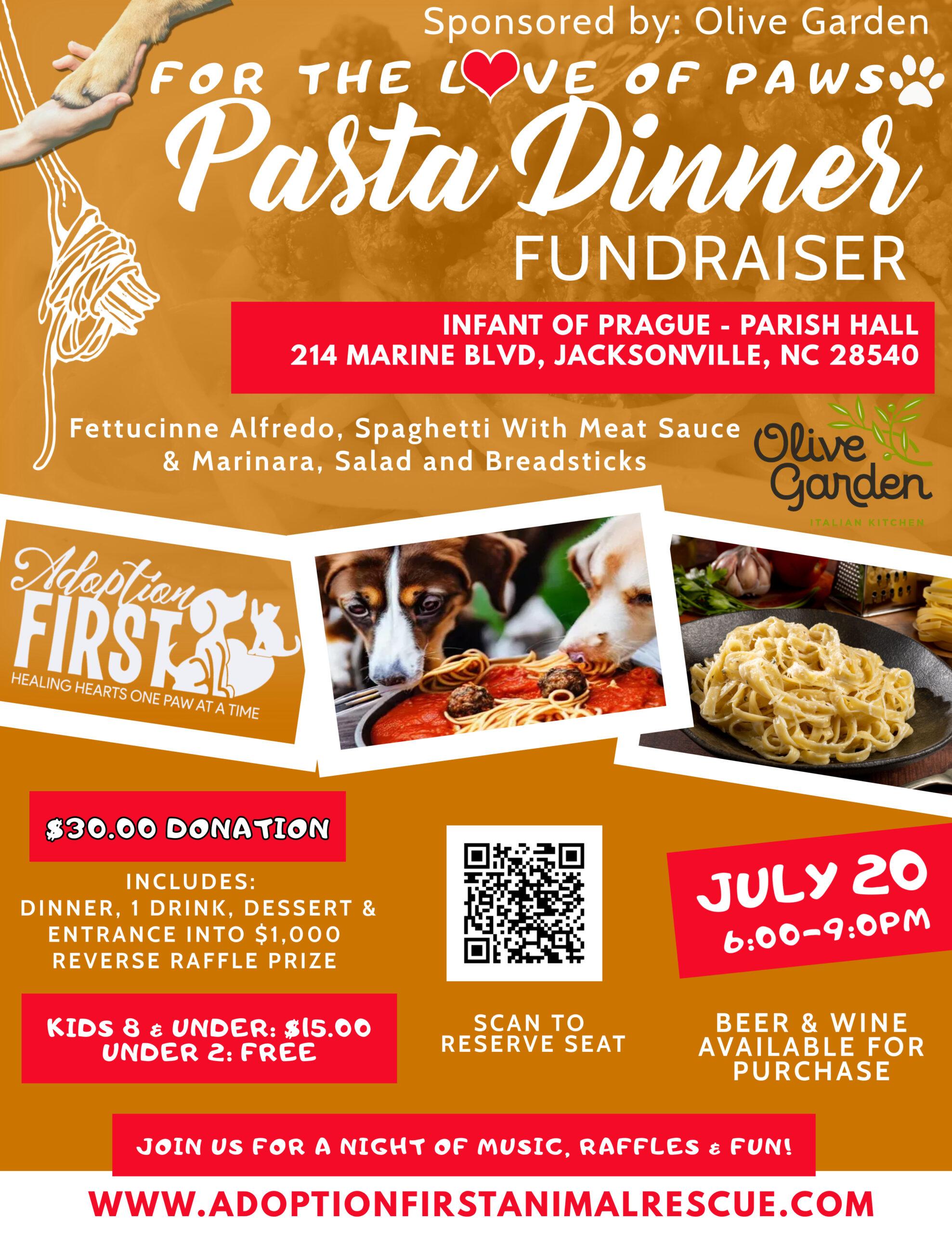 Pasta Night Flyer